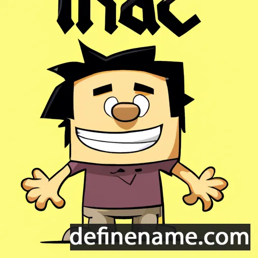 cartoon of the name Ignac