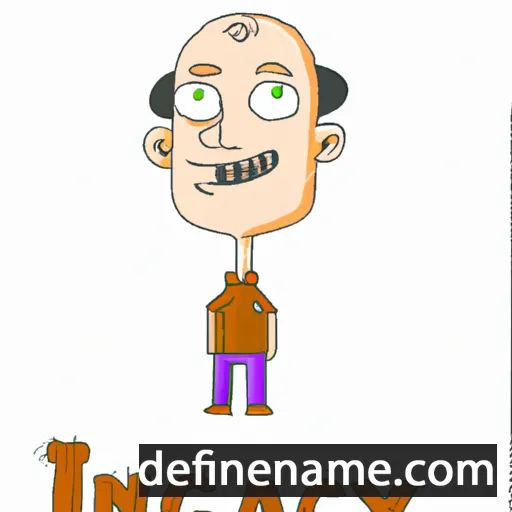 cartoon of the name Ignacy