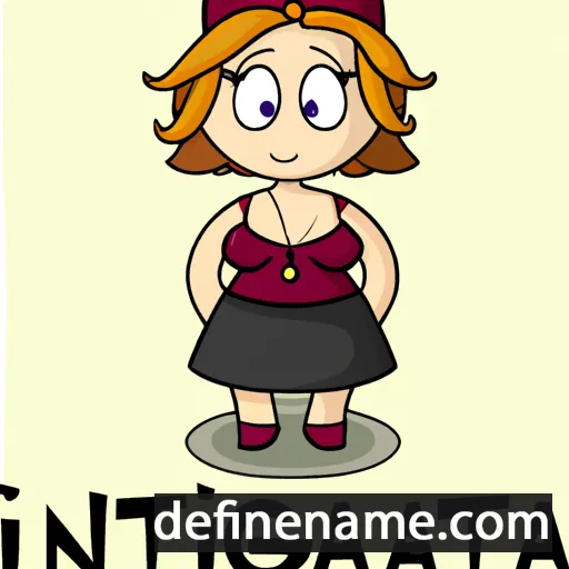 cartoon of the name Ignatia