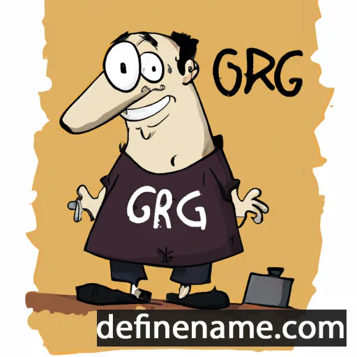 cartoon of the name Igor