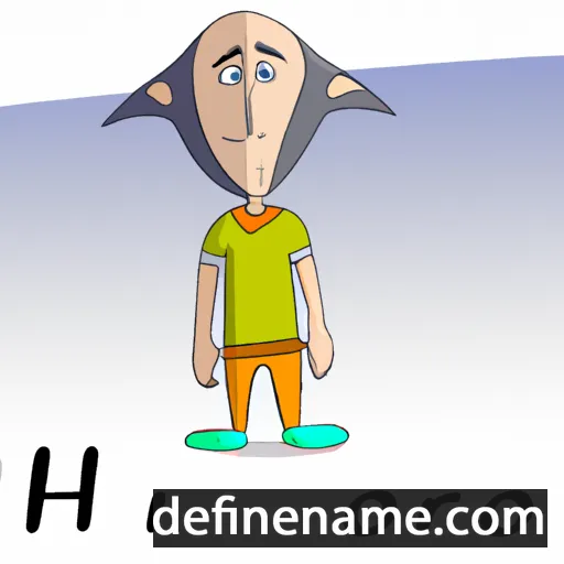 cartoon of the name Ihor