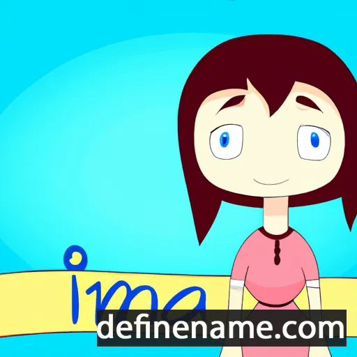 cartoon of the name Iina