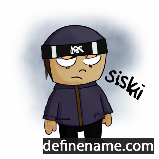 cartoon of the name Iisakki