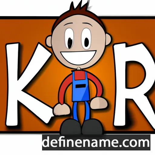 cartoon of the name Iker