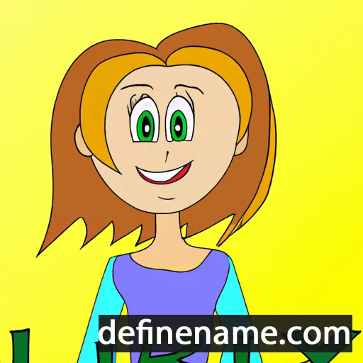 cartoon of the name Ilary