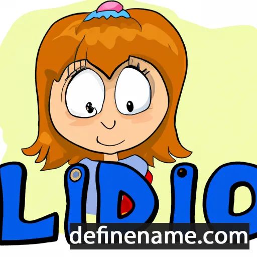 cartoon of the name Ildikó