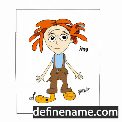 cartoon of the name Ilie