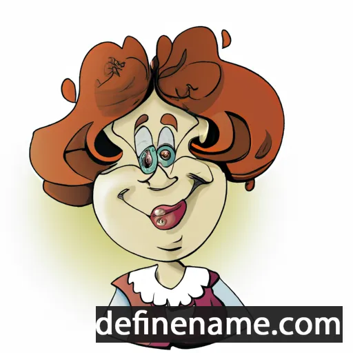 cartoon of the name Ilinka