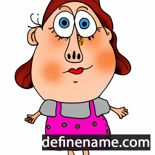 cartoon of the name Ilma