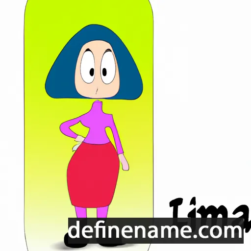 cartoon of the name Ilma