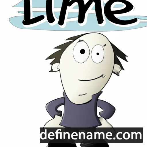 cartoon of the name Ilme