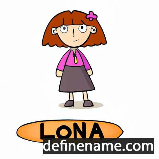 cartoon of the name Ilona