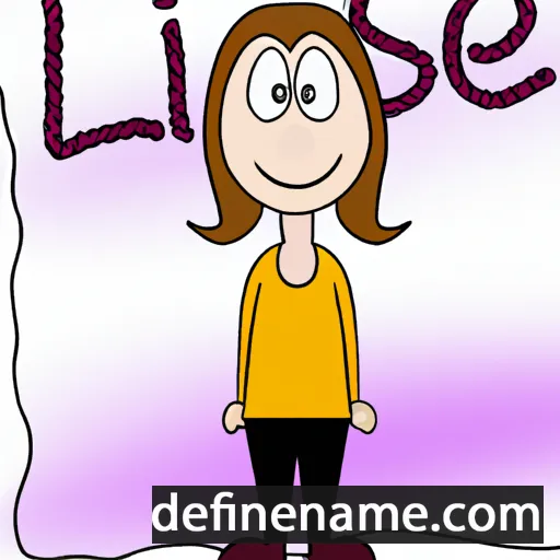 cartoon of the name Ilse