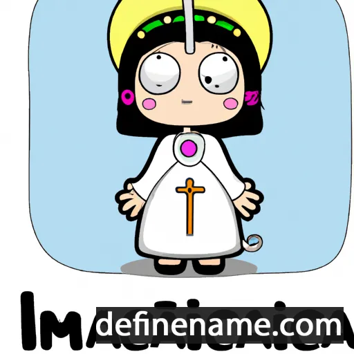 Immacolata cartoon