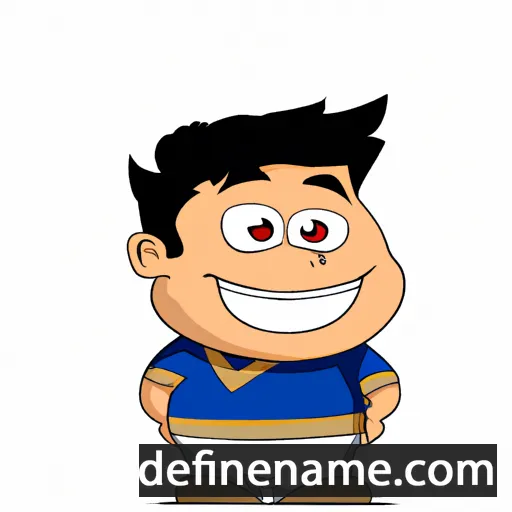 cartoon of the name Imtiyaz