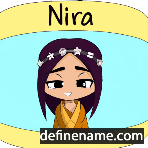 cartoon of the name Ināra