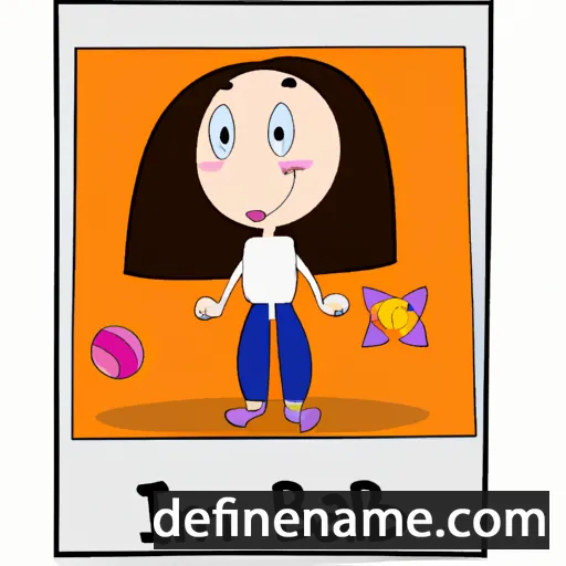 cartoon of the name Inbal