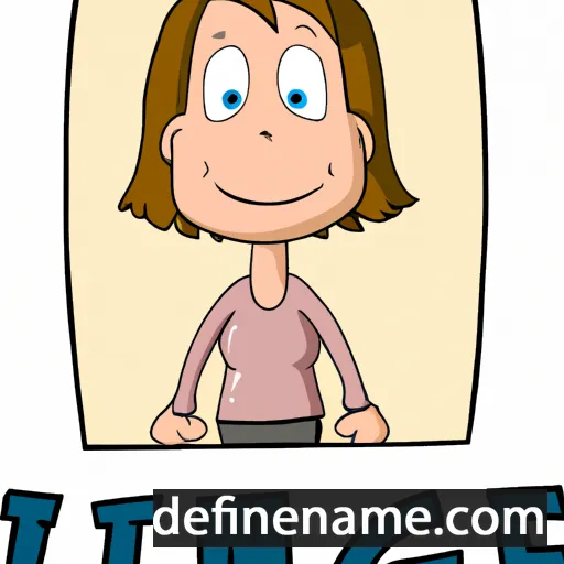 cartoon of the name Inge