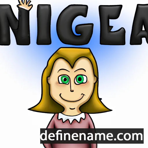 cartoon of the name Ingela