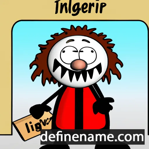 cartoon of the name Ingigerðr