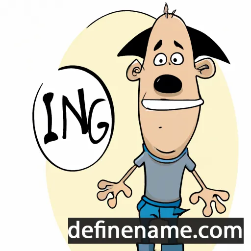 cartoon of the name Ingo