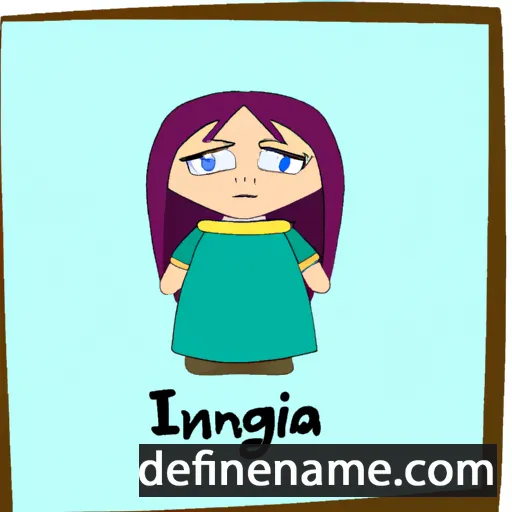 cartoon of the name Ingūna