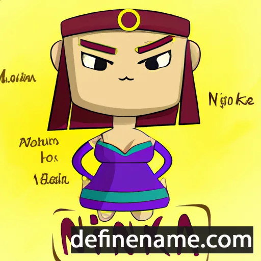 cartoon of the name Inka