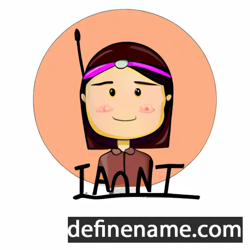 Intan cartoon