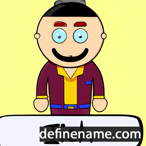 cartoon of the name Ioachim