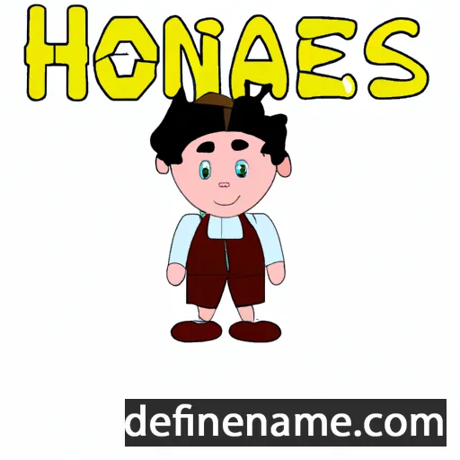 cartoon of the name Iohannes