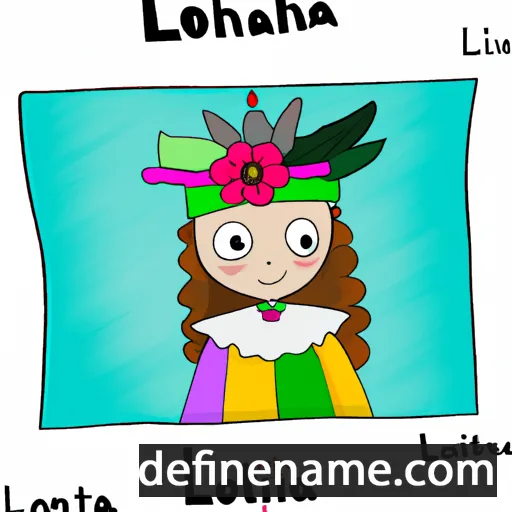 cartoon of the name Iolanta