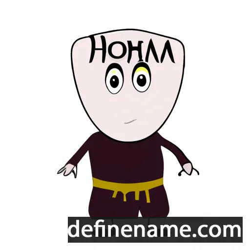 cartoon of the name Iomhar