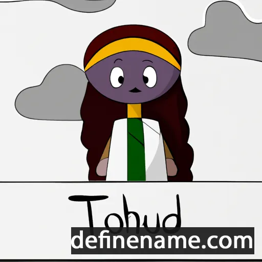 cartoon of the name Ioudith