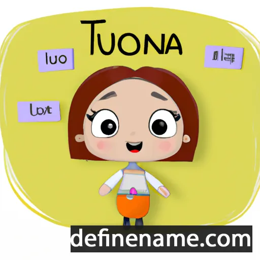 cartoon of the name Iounia