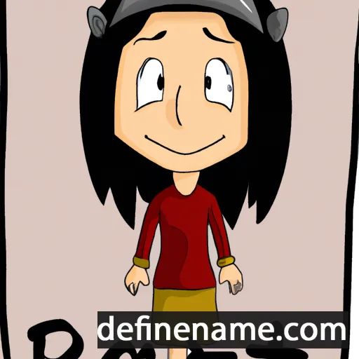 cartoon of the name Irati