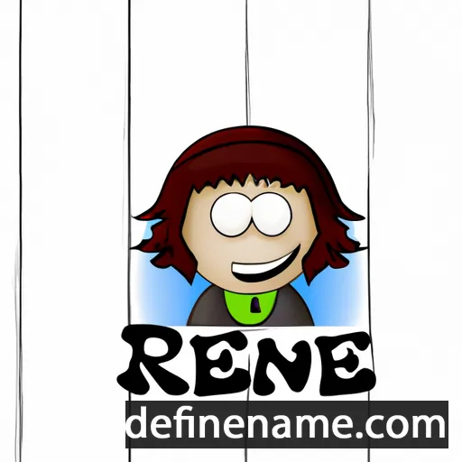 cartoon of the name Irene