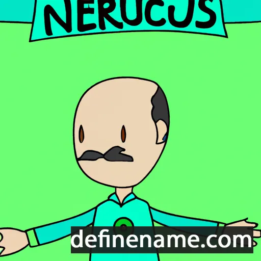 cartoon of the name Ireneus