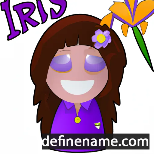 Iris cartoon