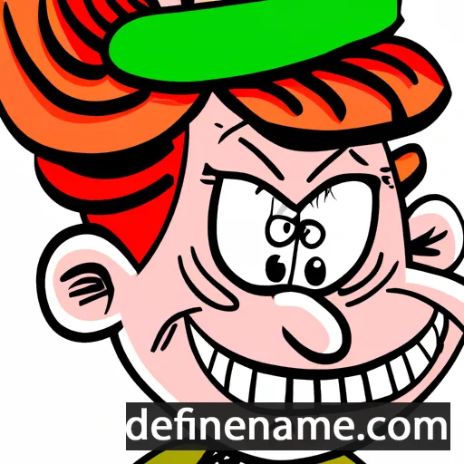 cartoon of the name Irmtraut