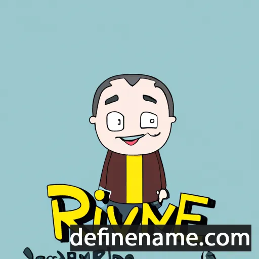 cartoon of the name Irvine