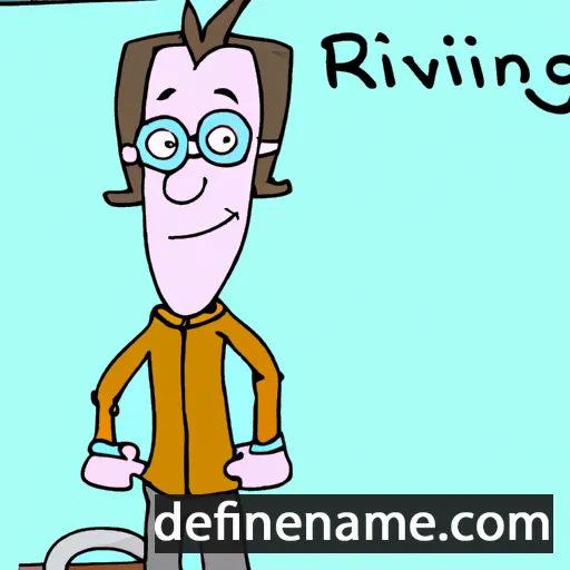 cartoon of the name Irving