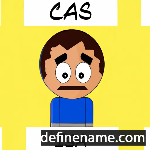 cartoon of the name Isaias