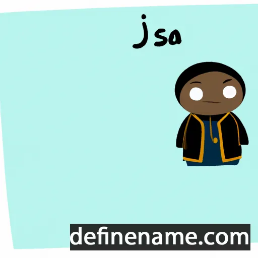 cartoon of the name Isaija