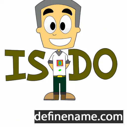 cartoon of the name Isidro