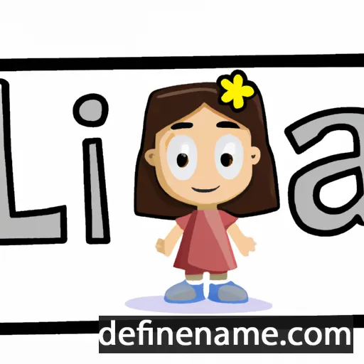 cartoon of the name Isla