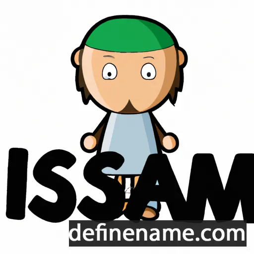 cartoon of the name Islam