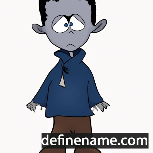 cartoon of the name Ismaël