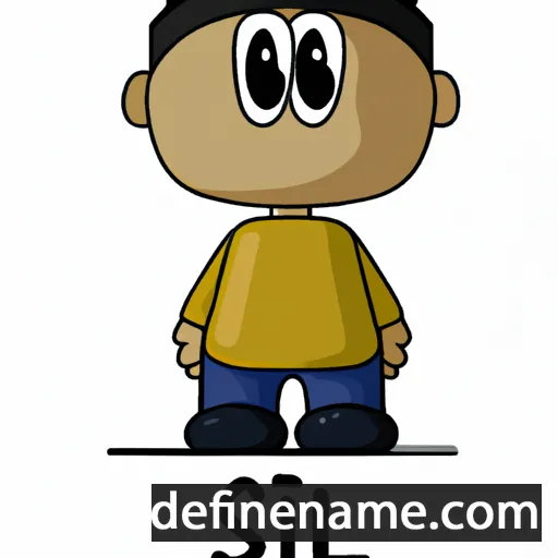 cartoon of the name Ismail