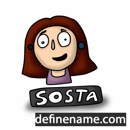 cartoon of the name Isotta