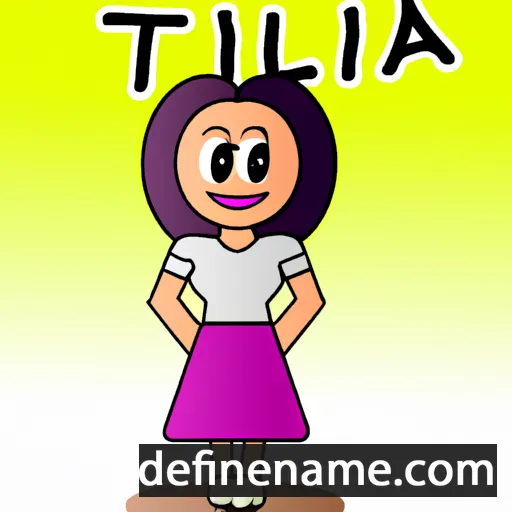 cartoon of the name Itala